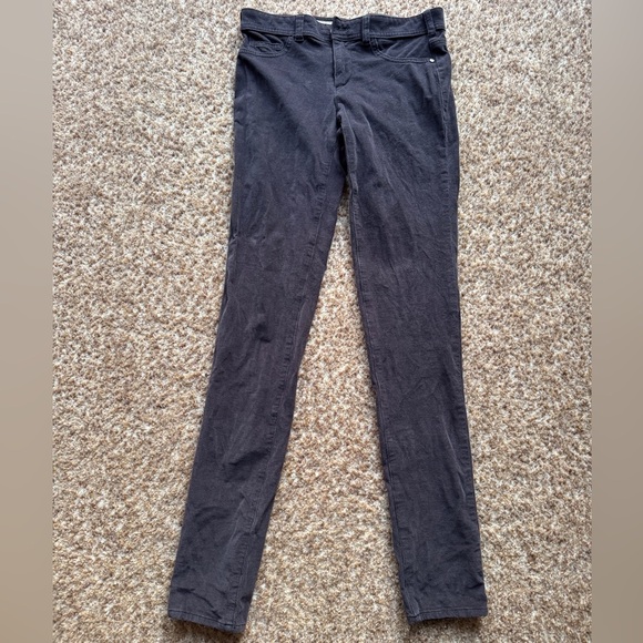 Anthropologie PILCRO AND THE LETTERPRESS Size 25 Deep Purple Serif Skinny Cords - Picture 1 of 6